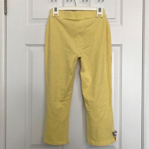 Y2K SIMPLY BASIC Girls L or Women's XXS/XS Cotton Bow Leg Pants Leggings FLAWS - Picture 8 of 12
